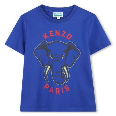 T-shirt maniche corte cotone KENZO KIDS UNISEX
