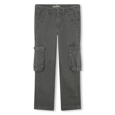 Pantaloni cargo con bottoni ZADIG & VOLTAIRE RAGAZZO