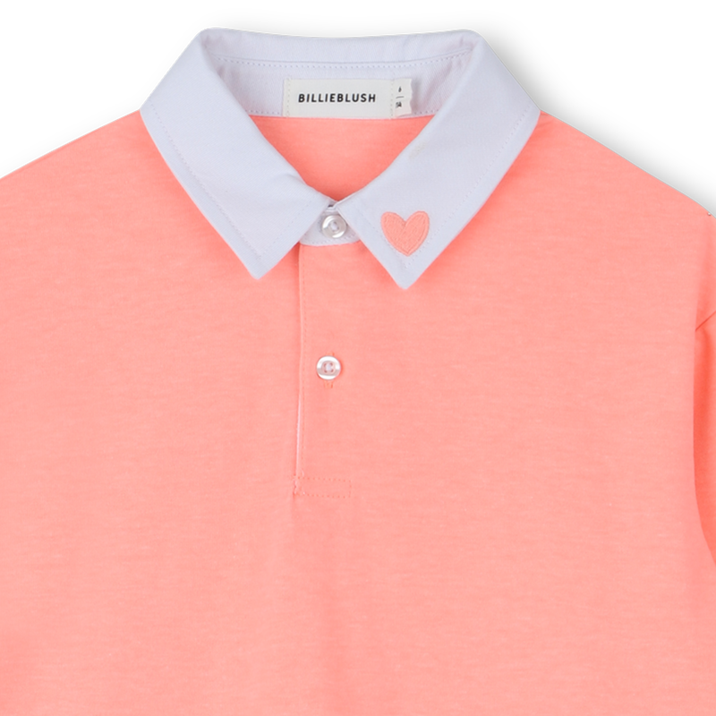 Abito bi-materiale BILLIEBLUSH 
                        BAMBINA