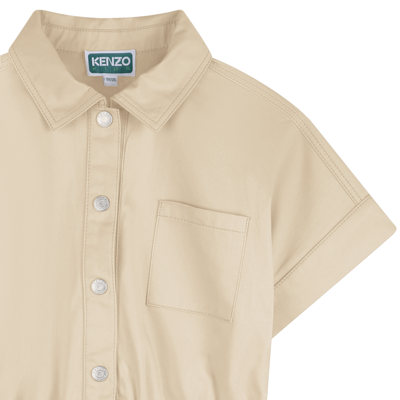 TUTA CORTA IN RASO KENZO KIDS 
                        BAMBINA