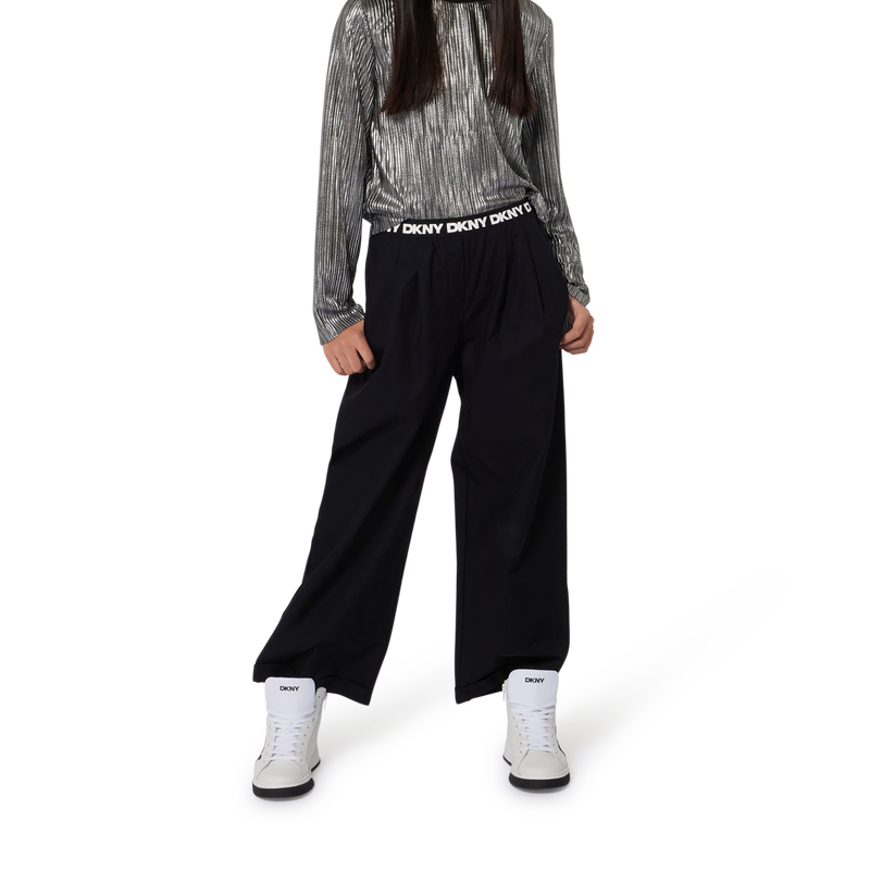 Pantaloni da cerimonia cotone DKNY 
                        BAMBINA