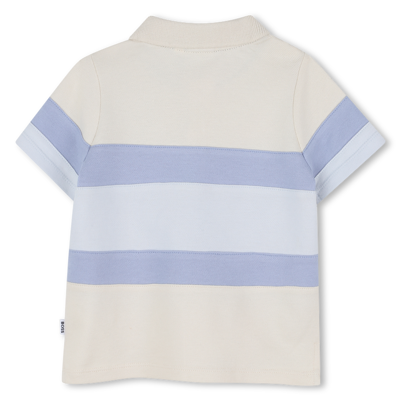 POLO A MANICHE CORTE BOSS 
                        RAGAZZO