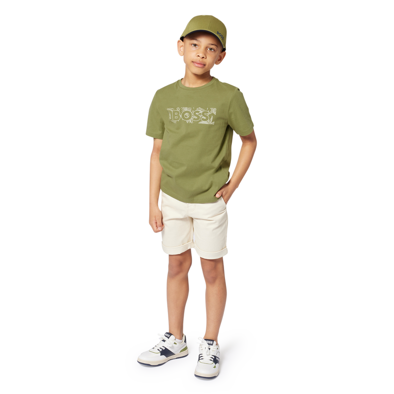 T-shirt a maniche corte BOSS 
                        RAGAZZO