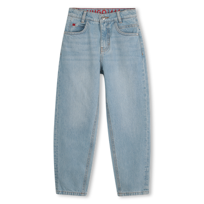Jeans ampi 5 tasche HUGO RAGAZZO