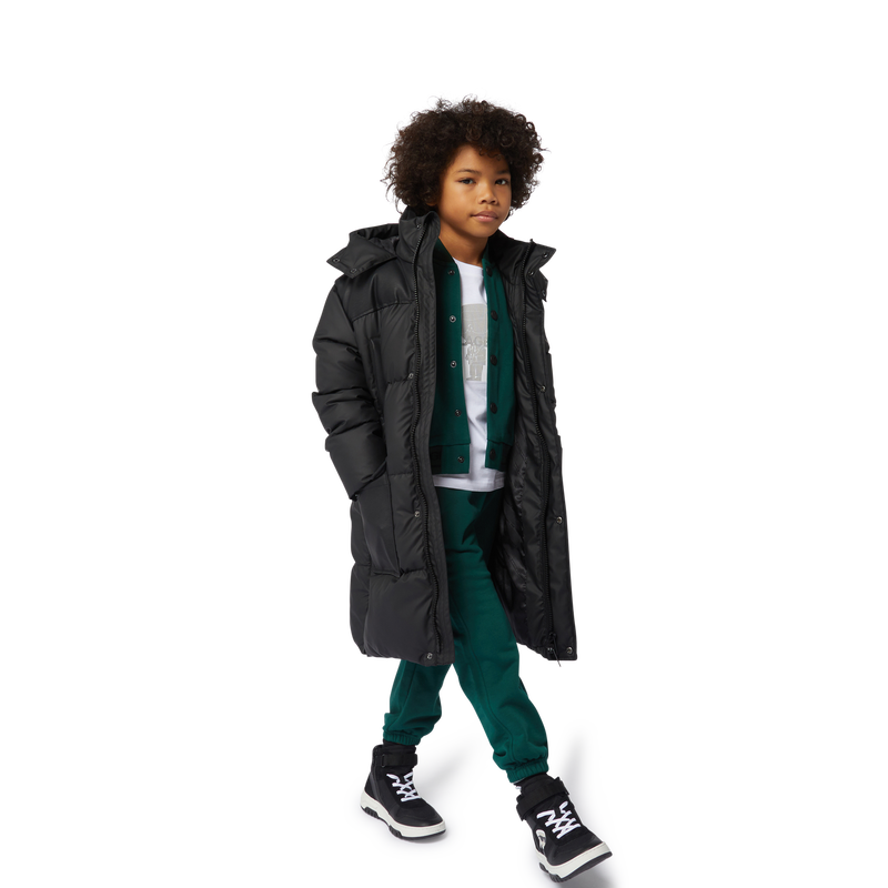 High-Top Leather Sneakers KARL LAGERFELD KIDS 
                        RAGAZZO