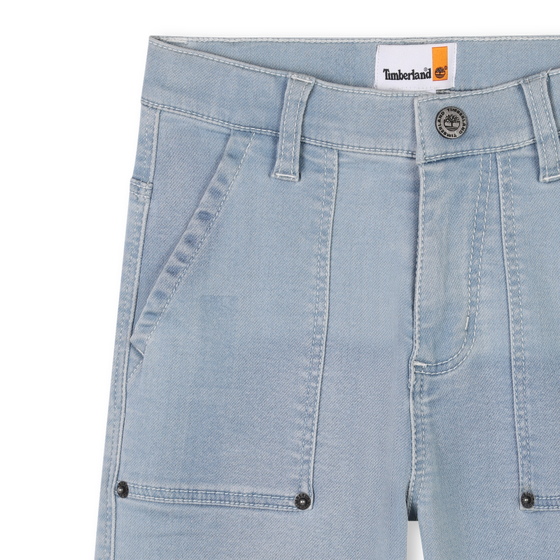 Pantaloncini in denim stretch TIMBERLAND 
                        RAGAZZO