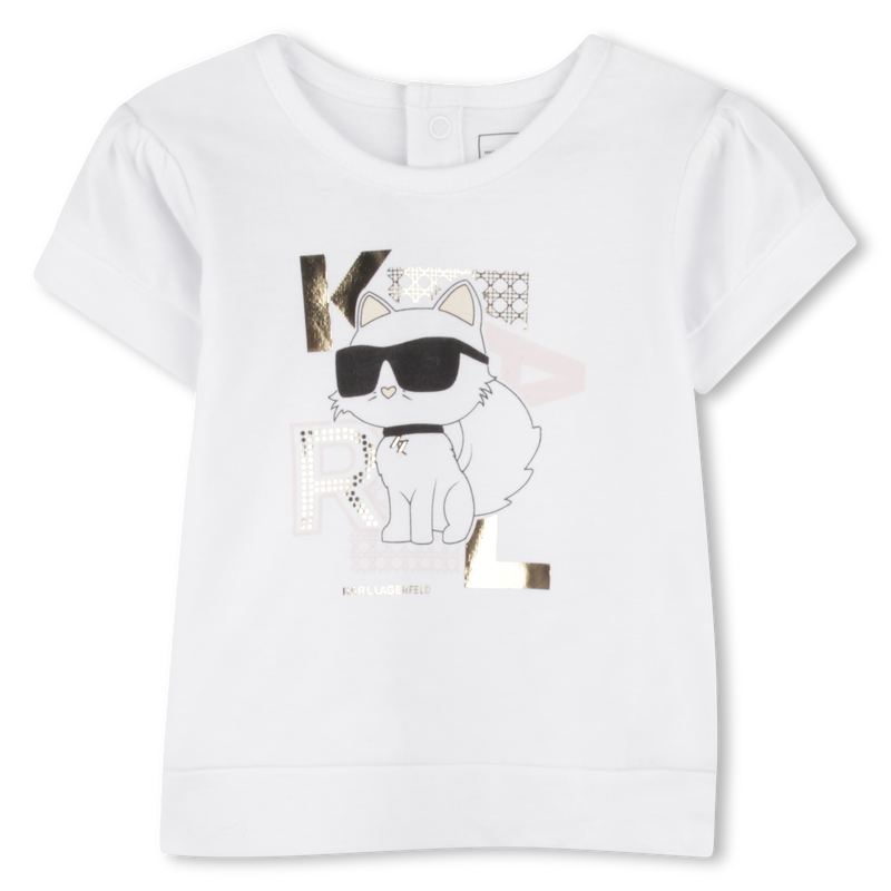 TEE SHIRT+SHORT KARL LAGERFELD KIDS 
                        BAMBINA