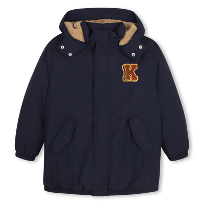 Parka con cappuccio KENZO KIDS RAGAZZO