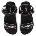 Sandali leggeri a strappo KARL LAGERFELD KIDS 
                    BAMBINA