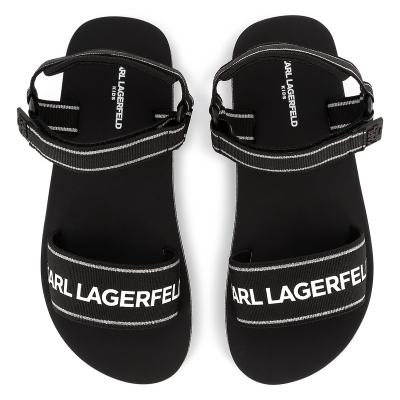 Sandali leggeri a strappo KARL LAGERFELD KIDS 
                        BAMBINA