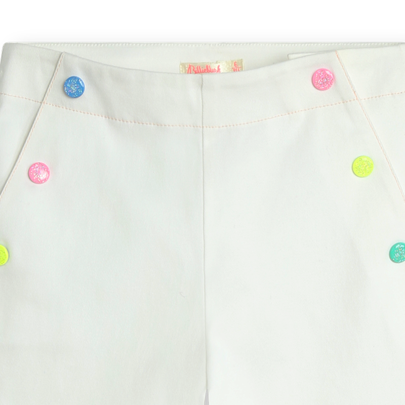 Pantaloni ampi in twill