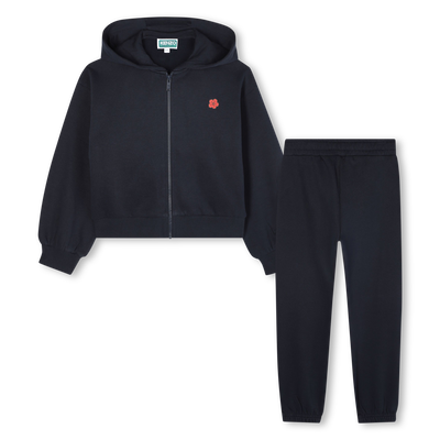 Set cardigan e pantaloni in felpa KENZO KIDS BAMBINA