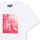 T-shirt a maniche corte DKNY 
                    BAMBINA
