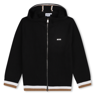 Cardigan in cotone e lana BOSS RAGAZZO