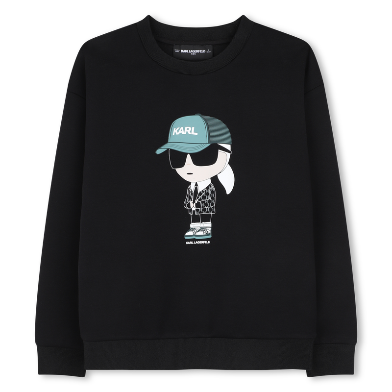 Felpa KARL LAGERFELD KIDS 
                        RAGAZZO