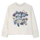 Felpa girocollo ZADIG VOLTAIRE 
                    BAMBINA