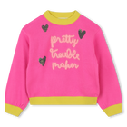Maglione lavorato a maglia fine BILLIEBLUSH 
                    BAMBINA
