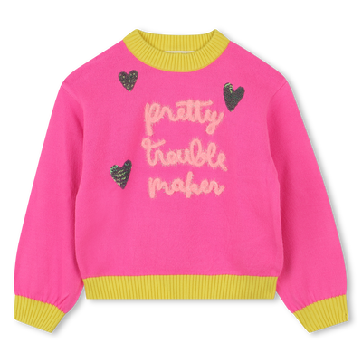 Maglione lavorato a maglia fine BILLIEBLUSH BAMBINA