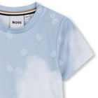 T-shirt a maniche corte cotone BOSS 
                    RAGAZZO