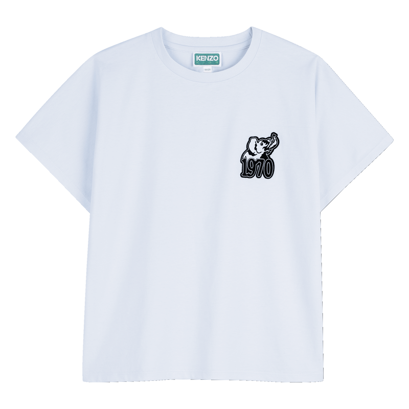 T-SHIRT A MANICHE CORTE KENZO KIDS 
                        RAGAZZO
