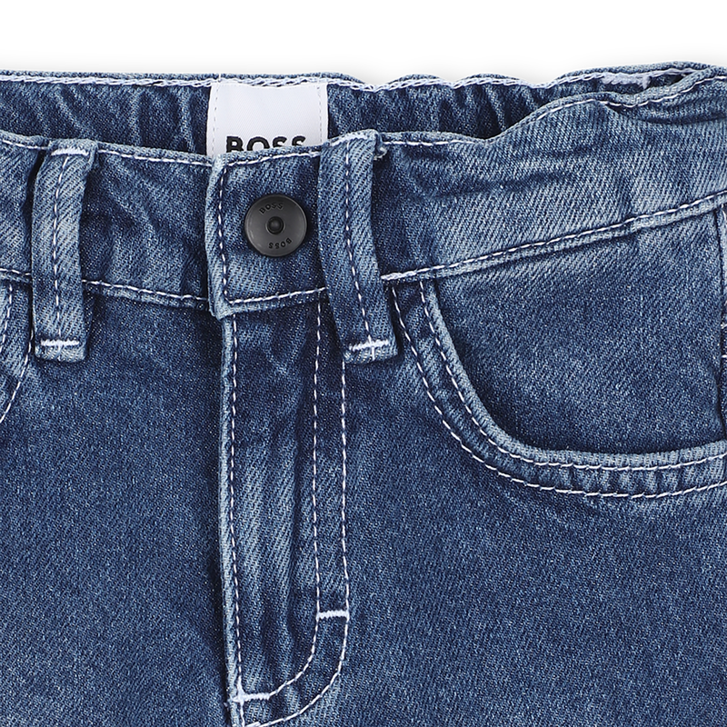 Jeans 5 tasche in cotone BOSS 
                        RAGAZZO