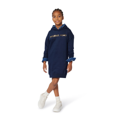 Abito in felpa con cappuccio MICHAEL KORS BAMBINA