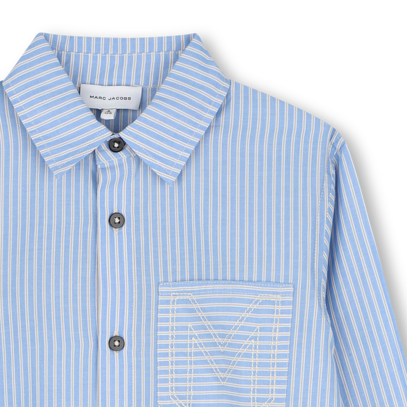 Camicia a righe sottili MARC JACOBS 
                        BAMBINO