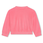 Felpa in velluto BILLIEBLUSH 
                    BAMBINA