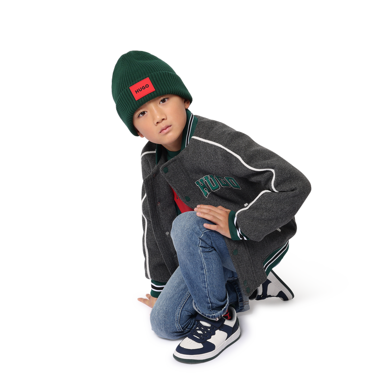 Knit Cotton Hat HUGO 
                        UNISEX