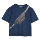 T-shirt con stampa borsa MARC JACOBS 
                    RAGAZZO