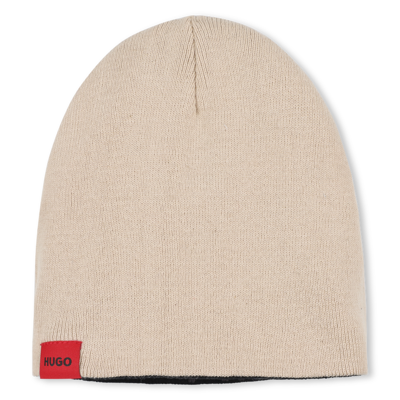 Double-layered beanie HUGO 
                        RAGAZZO