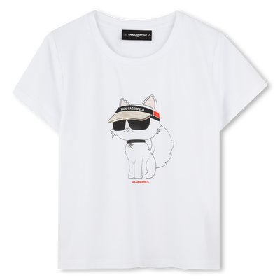 TEE SHIRT KARL LAGERFELD KIDS BAMBINA