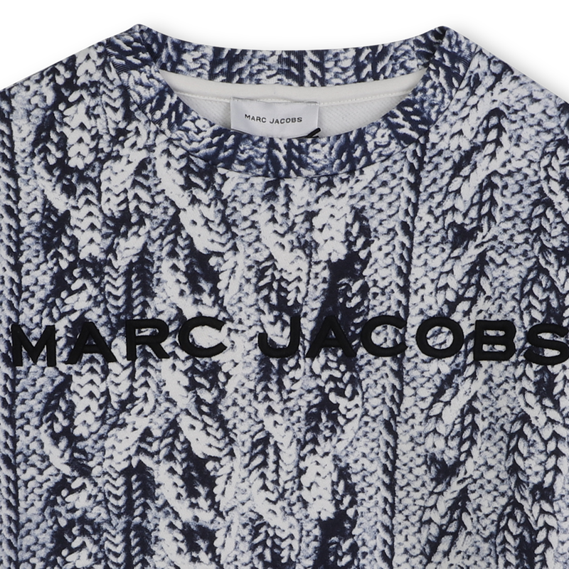 Felpa in felpa di cotone MARC JACOBS 
                        RAGAZZO