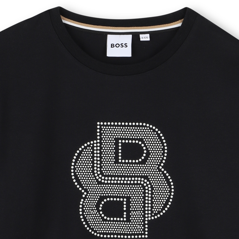 T-shirt a maniche corte BOSS 
                        BAMBINA