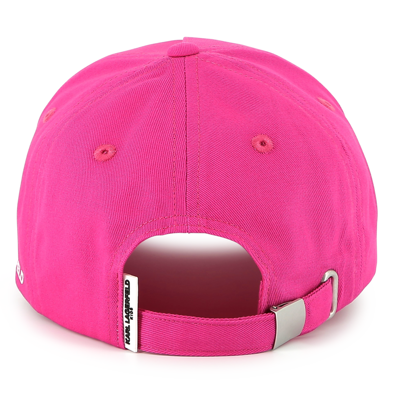 Cappello regolabile in cotone KARL LAGERFELD KIDS 
                        BAMBINA