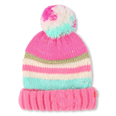 Berretto a righe con pompon BILLIEBLUSH BAMBINA