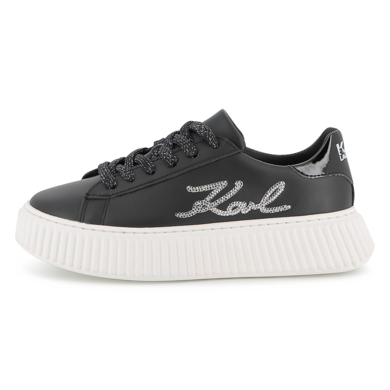 Sneakers basse stringate KARL LAGERFELD KIDS 
                        BAMBINA
