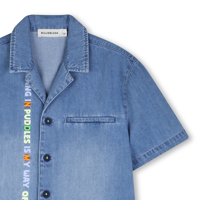 CAMICIA A MANICHE CORTE BILLIEBLUSH 
                        RAGAZZO