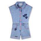 Tutina corta in denim BILLIEBLUSH 
                    BAMBINA