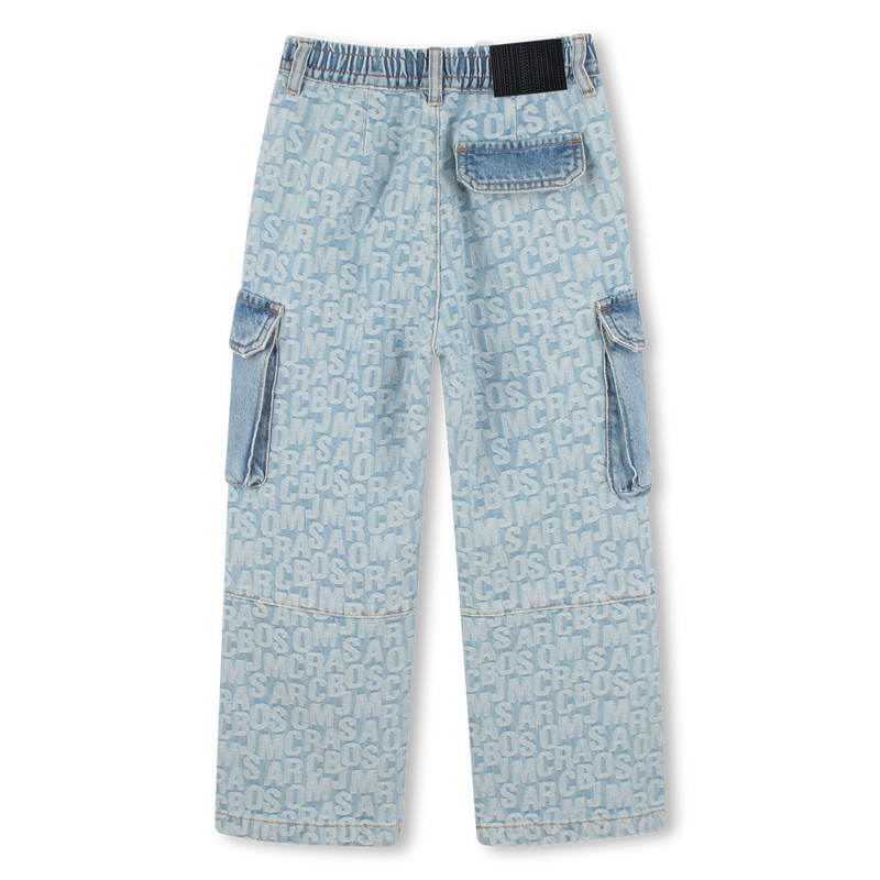 Jeans cargo in cotone MARC JACOBS 
                        RAGAZZO