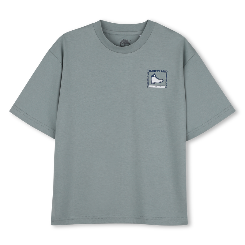 T-SHIRT A MANICHE CORTE TIMBERLAND 
                        RAGAZZO