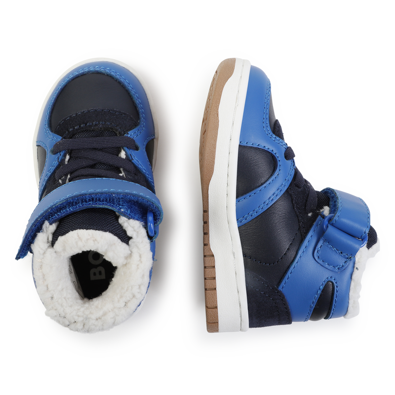 Velcro Sneakers BOSS 
                        RAGAZZO