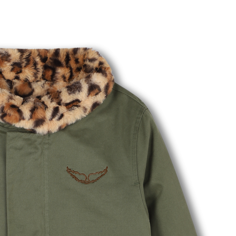 Giacca in twill con tasche con patta ZADIG & VOLTAIRE 
                        BAMBINA