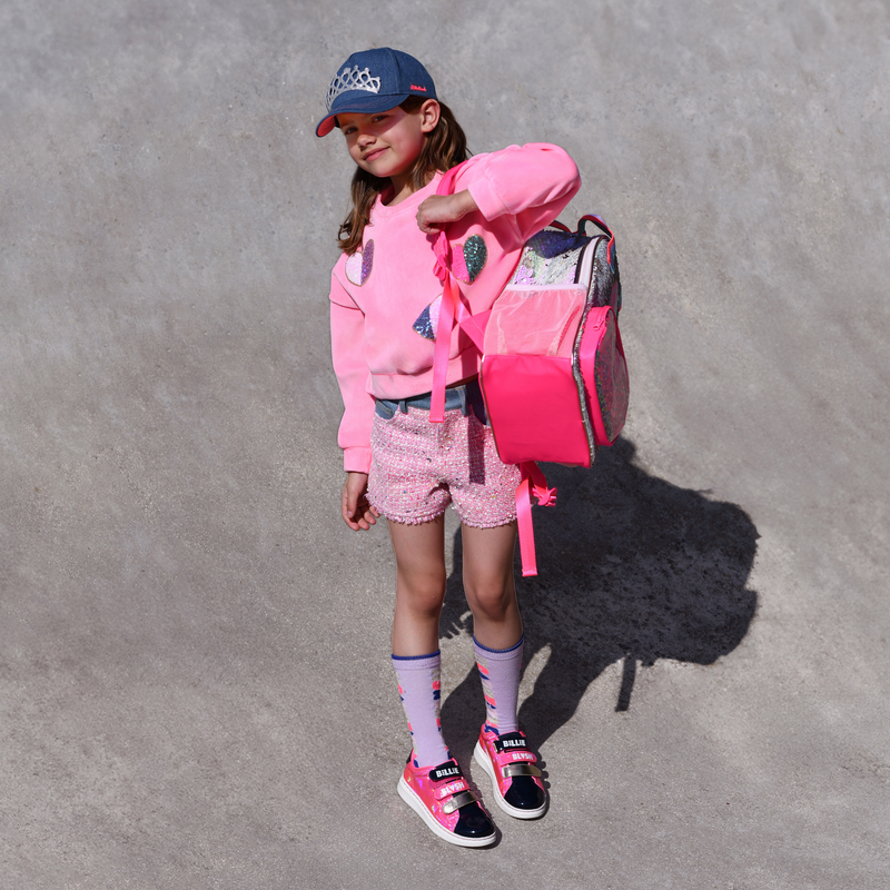 Felpa in velluto BILLIEBLUSH 
                        BAMBINA