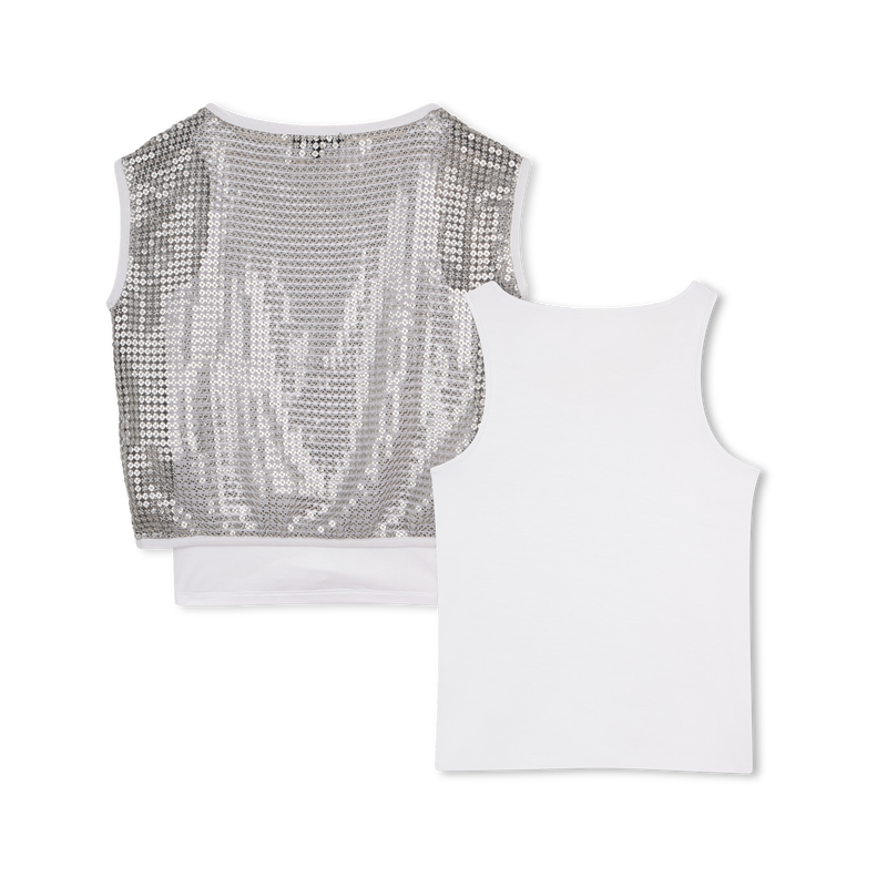Maglietta 2 in 1 DKNY 
                        BAMBINA