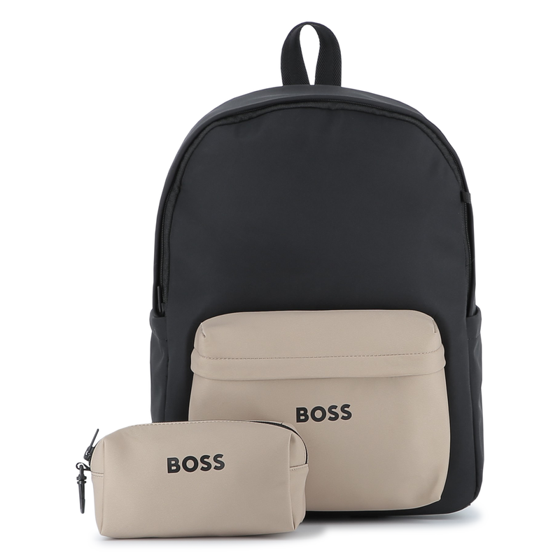 Backpack and pencil case BOSS 
                        RAGAZZO
