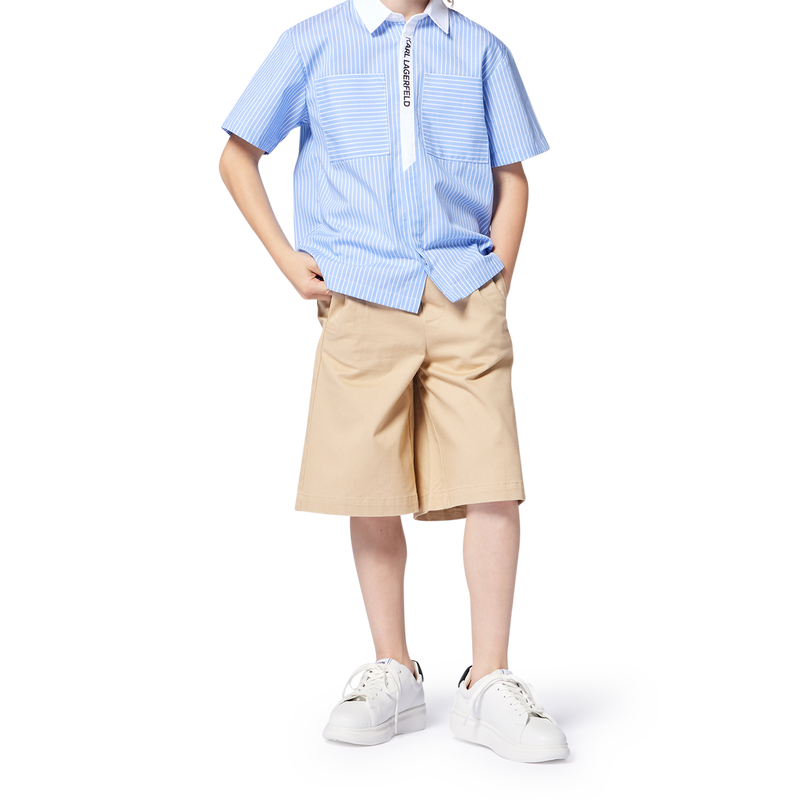 Cappello ricamato regolabile KARL LAGERFELD KIDS 
                        RAGAZZO