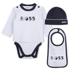Set body, pettorina e cappello BOSS 
                    RAGAZZO