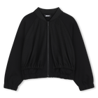 Felpa con cappuccio e zip DKNY 
                    BAMBINA