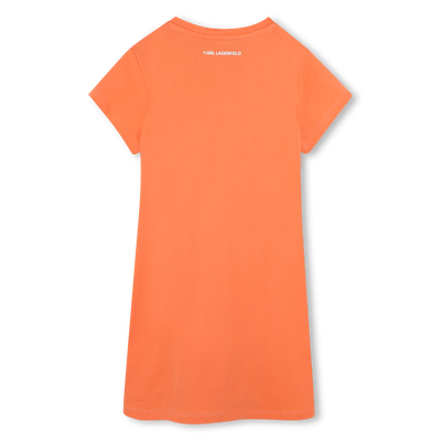 Vestito a maniche corte KARL LAGERFELD KIDS BAMBINA